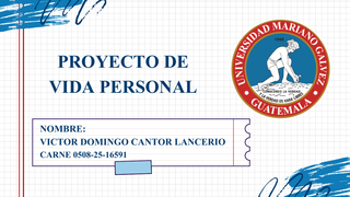 PROYECTO DE VIDA