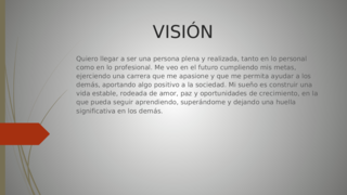 proyecto de vida