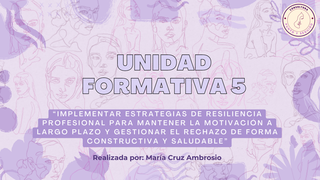 Presentación Unidad formativa