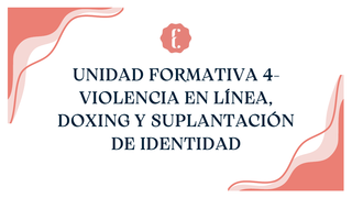 UNIDAD FORMATIVA 4